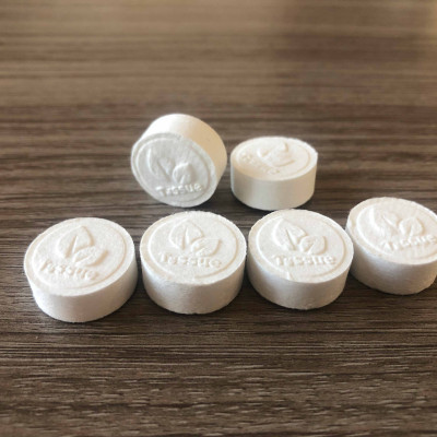 Khăn nén cao cấp T.ssue túi 500 viên dùng trong nhà hàng, nhãn hiệu được đã được cấp giấy bảo hộ sở hữu trí tuệ