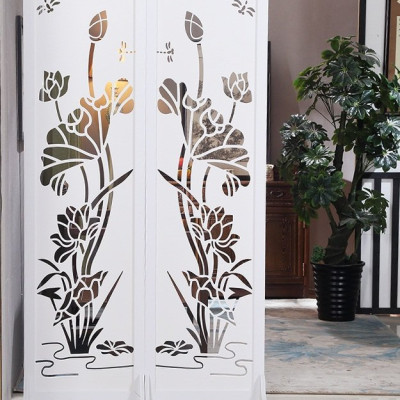 VÁCH NGĂN BÌNH PHONG HOA SEN(KO BÁN 1 TẤM)