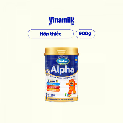 Sữa Bột Vinamilk Dielac Alpha 3 - Hộp Thiếc 900g