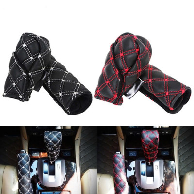 Bộ 2 Cái Bọcc Cần Số &Tay Phanh Ô Tô– Da PU Sang Trọng, Mẫu Mới Đẹp Chuẩn , đèn trợ sáng