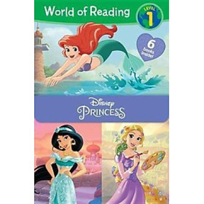 Sách - World of Reading: Disney Princess Set by Disney Book Group (paperback)