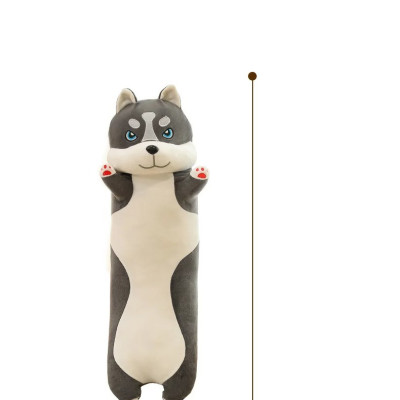Thú nhồi bông chó husky dáng đứng dơ tay mặt ngáo nhiều biểu cảm - Size từ 75cm đến 1m5 - Quà tặng gấu bông husky biểu cảm ngẫu nhiên cute.