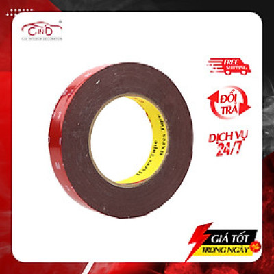 Băng Keo 2 Mặt Chuyên Dụng CIND (24mmx10m)