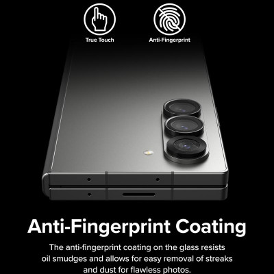 Dán camera cho Samsung Galaxy Z Fold 6/ Z Fold 7 RINGKE Lens Frame Glass kèm khung trợ dán_ Hàng chính hãng