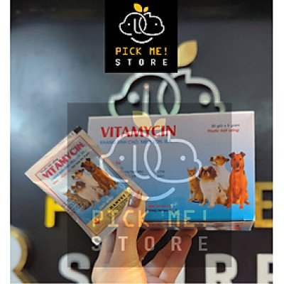 VITAMYCIN – Hỗ Trợ Tri Viem Phối, Nhiễm Khuẩn, Tiêu Chảy, Tăng Đề Kháng cho Chó Mèo, Heo, Gà