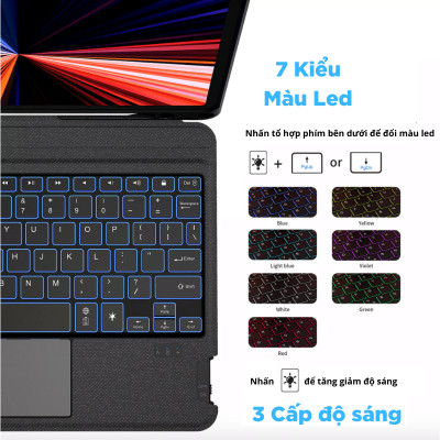 Bao ốp bàn phím thông minh WIWU WALTZ MAGIC dành cho iPad Air 4 2020 - Hàng Chính Hãng