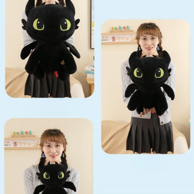 Gấu bông night fury rồng khổng lồ 80cm 60cm 40cm ship HOẢ TỐC HCM rồng nhồi bông to dễ thương rẻ