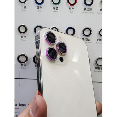 Dán vòng bảo vệ camera titan Diamond cho iPhone 14 pro / 14promax / 14 plus / ip14 - hàng nhập khẩu