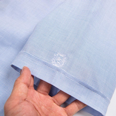 Áo sơ mi nam ngắn tay ALIGRO sợi tre bamboo mềm mại, hạn chế nhăn nhàu form slim vừa thời trang công sở ALGS-C115