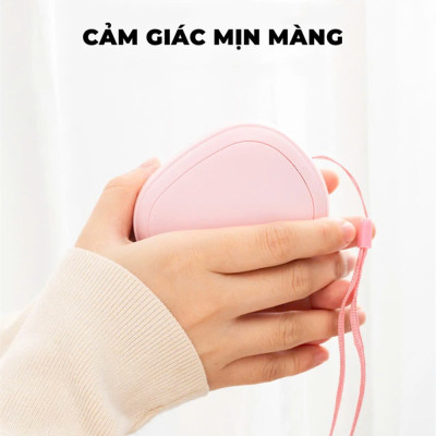 Máy Sưởi Tay Mini Cầm Tay Làm Ấm Nhanh 8s Sạc USB 2 Mức Độ Nhiệt Tùy Chỉnh Chế Độ Kèm Dây Treo Tiện Dụng Văn Phòng Du Lịch Phượt Dã Ngoại – Hàng Nhập Khẩu