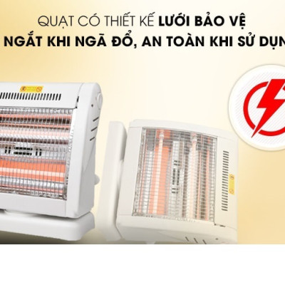 Đèn Sưởi Điện Halogen FUJIKA FJ-SNV1 - Hàng Chính Hãng
