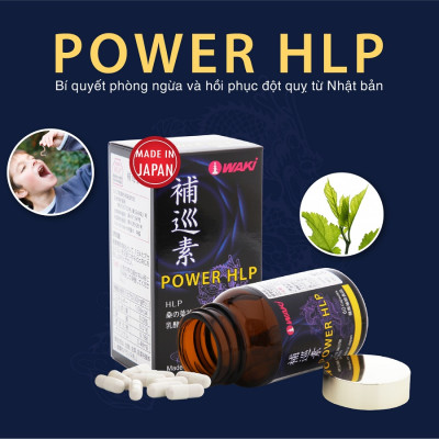 Thực phẩm chức năng Power HLP Hỗ Trợ & Hồi Phục Đột Quỵ (60 viên)