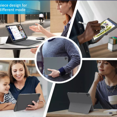 Bao bàn phím Wiwu Combo Touch Cho Ipad Thiết Kế Tinh Tế Và Hiện Đại, Có Thể Tách Rời Bàn Phím Và Ốp, Kết Nối Bluetooth - Hàng Chính Hãng