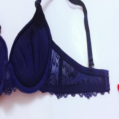 Áo lót nữ nâng ngực trơn quai ren AL912