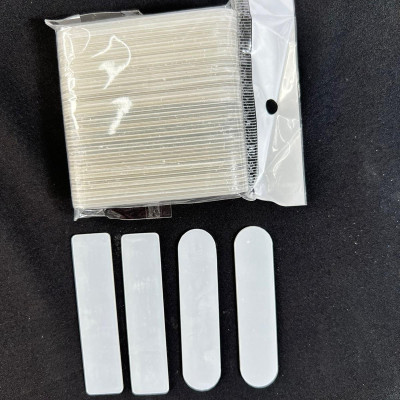 Set 50 Thanh Gắn Móng Mẫu Đầu Vuông Tròn Bằng Nhựa Mica Làm Nail, Trưng Bày Nailbox Chuyên Nghiệp, Cho Salon Và Cá Nhân Nữ Women