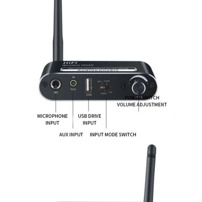 ROGTZ - Bộ Chuyển Đổi Âm Thanh DAC HIFI Bluetooth 5.1 T02 Chip giải mã DAC ES9038Q2M Hỗ trợ âm thanh 5.1/7.1 kênh Cổng Kết Nối Optical USB Coaxial Hỗ Trợ Đa Định Dạng MP3 APE FLAC WAV WMA - Hàng Chính Hãng