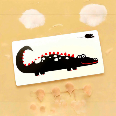 Thẻ Kích Thích Thị Giác Theo Phương Pháp Montessori - TO HAY NHỎ? - Dành cho trẻ 0-3 tuổi