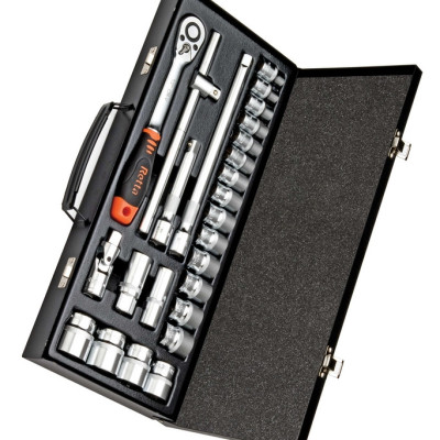 Bộ đầu khẩu 24 chi tiết (12 cạnh) - 1/2 inch Retta RLT2504