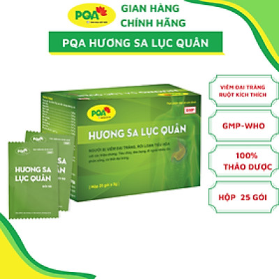 Hương Sa Lục Quân PQA Giúp Tăng Cường Tiêu Hóa, Triệu Chứng Của Viêm Đại Tràng Hộp 25 Gói