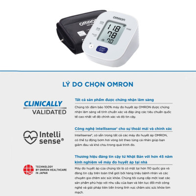 Máy Đo Huyết Áp Điện Tử Omron HEM-7143T1 Hàng Chính Hãng Tặng Kèm Adapter Thường