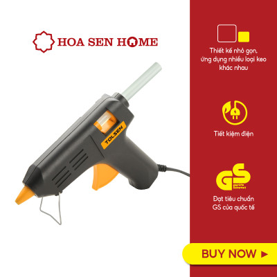Súng điện bắn keo đèn cầy 79105 TOL: 15W chất liệu nhựa tổng hợp đặc biệt, keo silicon, điện áp 230V/50Hz - Hoa Sen Home - Hàng chính hãng
