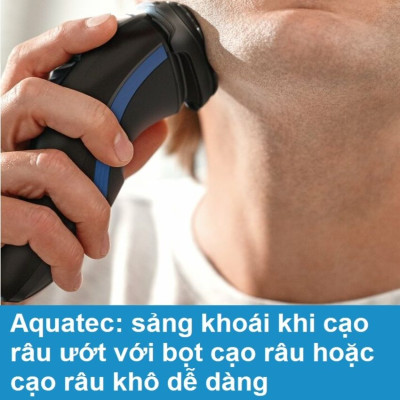 Máy cạo râu khô và ướt Philips S1560/81 Norelco Shaver 2100 - Hàng Chính Hãng