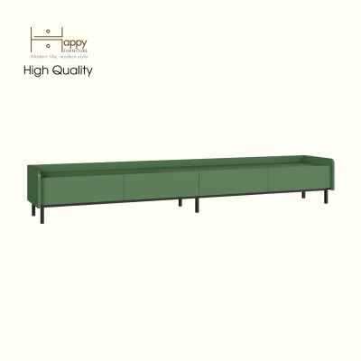 [Happy Home Furniture] LAVIA, Kệ TV 4 ngăn kéo - chân sắt, 220cm x 40cm x 34cm ( DxRxC), KTV_045