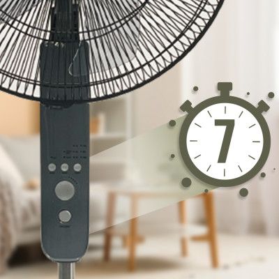 [Hàng chính hãng] Quạt đứng VEP-SF40-A12R - 3 chế độ gió - Hẹn giờ 7 tiếng - Điều khiển từ xa