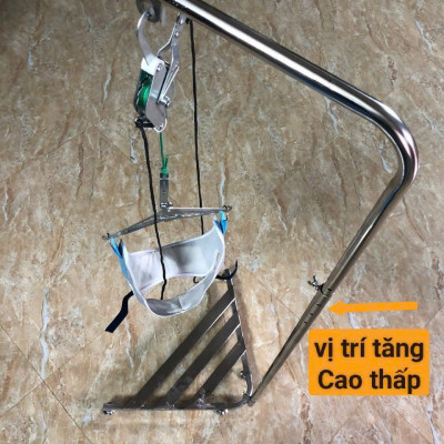 Cây. Gía. Móc hỗ trợ treo sp kéo giãn cột sống cổ SU304 ( SP không kèm đai vải )