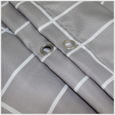 RÈM PHÒNG TẮM CAO CẤP VẢI POLYESTER DÀY, KHÔNG THẤM NƯỚC VÀ CHỐNG NẤM MỐC