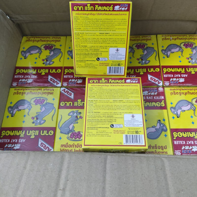 Combo 2 Thuốc diệt chuột, Kẹo diệt chuột tiêu diệt cả đàn chuột hàng Thái Lan Tặng kèm Bẫy Chuột Thông Minh 