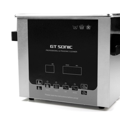 Bể rửa siêu âm GTsonic D3-3 lít, công nghệ sóng siêu âm hiện đại, làm sạch nhanh vết bẩn và cặn bám, tích hợp chức năng đuổi khí và gia nhiệt, phù hợp vệ sinh trang sức, mắt kính, đồng hồ, linh kiện điện tử – Hàng chính hãng