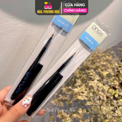 Cọ Hoa Cúc DINGXI Làm Nail, Đầu Lông Cọ Mềm 5mm, Lông Chồn Nhựa Tổng Hợp, Vẽ Họa Tiết Nail 3D Cho Người Mới Và Thợ