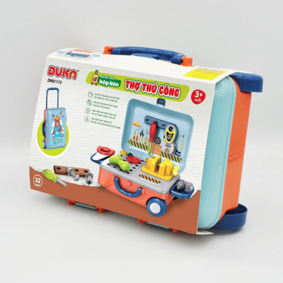 Bộ Đồ Chơi Hộp Kéo Thợ Thủ Công - Duka DK81113 (22 Chi Tiết)