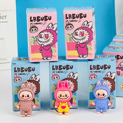 [Fullbox 24 Hộp] Blind Box Móc Khoá Labubu, Móc Khoá Cappybara, Hộp Quà Bí Mật, Quà Tặng Cho Bé