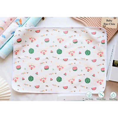 Miếng lót chống thấm chất vải Cotton Organic 50x70cm Cho Bé - Boona