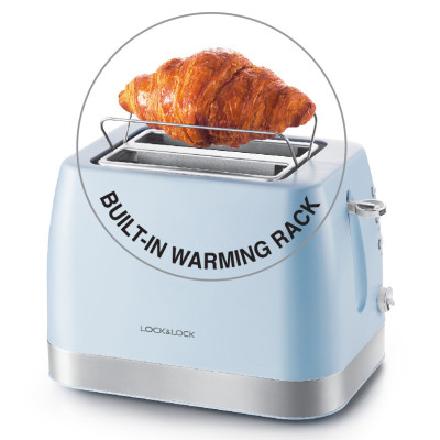 Máy Nướng Bánh Mì Lock& Lock EJB221BLU (730 - 870 W) - Hàng chính hãng