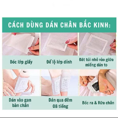 Miếng dán chân ngải cứu 