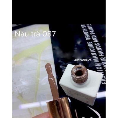 [Chai Lẻ] Sơn Gel Màu Nâu Trà G087 XEIJAYI Cao Cấp Chai 15ml Làm Nail, Sơn Móng Màu Nâu Tây Đậm Mướt, Lên Màu Chuẩn, Bóng Bền Women Nữ