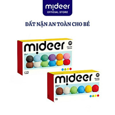 Đất nặn an toàn cho bé hữu cơ không dính tay mideer Mellow Dough Clay