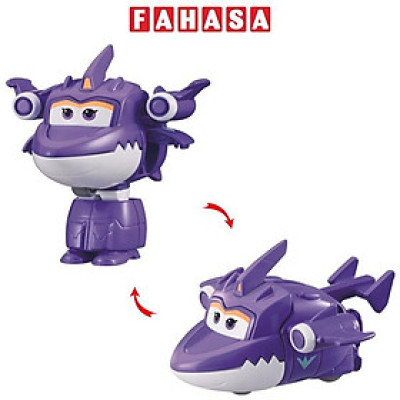 Đồ Chơi Robot Biến Hình Cỡ Nhỏ - Khủng Long Lốc Xoáy Sally - Super Wings YW780064