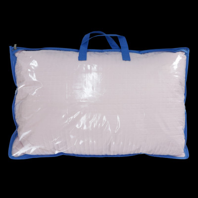 Gối chần bông, ruột gối đầu cho người nằm thấp Cloudy NIN House 48x74cm microfiber nhiều màu Quilted Pilllow