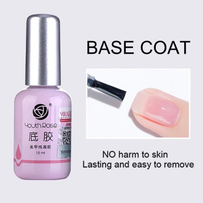 [Loại Rẻ Cho Học Viên] Base Top Hoa Hồng Youth Rose 15ml, Sơn Gel Liên Kết, Top Phủ Bóng, Cứng Móng, Làm Nail Chuyên Dụng