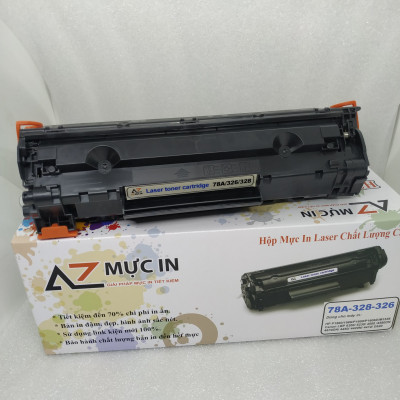 Hộp mực AZ 78A 326 328 Có lỗ đổ mực Dùng cho máy in LBP 6230DN, 6200, HP P1566 P1606, 1536dnf  - Hàng chính hãng