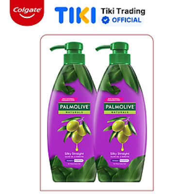 Bộ 2 Dầu gội xả 2in1 Palmolive thiên nhiên 600ml