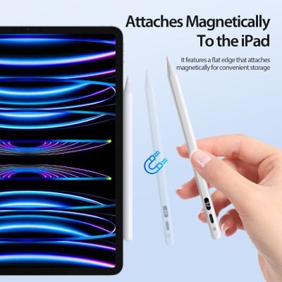 Bút cảm ứng Dux Dicis SP-02/ SP-06 Stylus Pen dành cho ipad 2024/ iPad Pro/ Ipad Air/ Ipad Mini/ Ipad Gen 6,7,8,9,10, có màn hình hiển thị- Hàng chính hãng