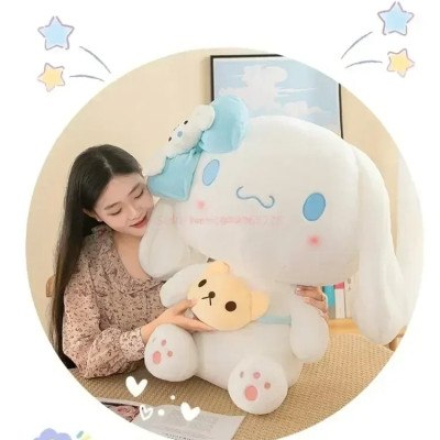 Thú nhồi bông Kuromi - Melody - Cinnamoroll họa tiết loang đáng yêu - Size 35cm đến 90cm - Quà tặng gấu bông mềm mịn cho bé.
