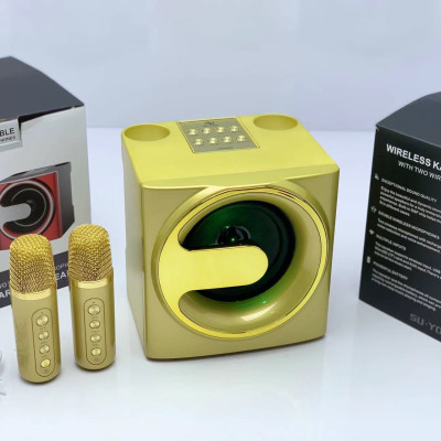 Loa Karaoke Bluetooth YS-207 Kèm 2 Micro Không Dây ( Hàng Chính Hãng )