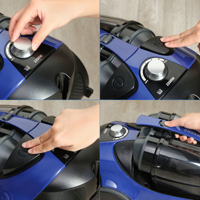 Máy Hút Bụi Samsung Không Dùng Túi Rambo VCC8836V36 (2200W)- Hàng Chính Hãng