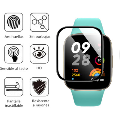 Mếng dán màn hình đồng hồ - Miếng dán Full viền 3D chống xước bảo vệ màn hình đồng hồ thông minh Redmi Watch 4 - Hàng chính hãng